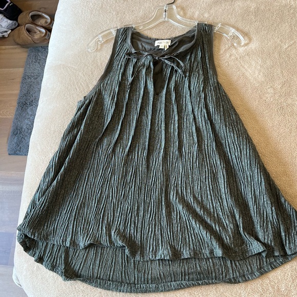 Meadow Rue Plisse Tank - Picture 2 of 11